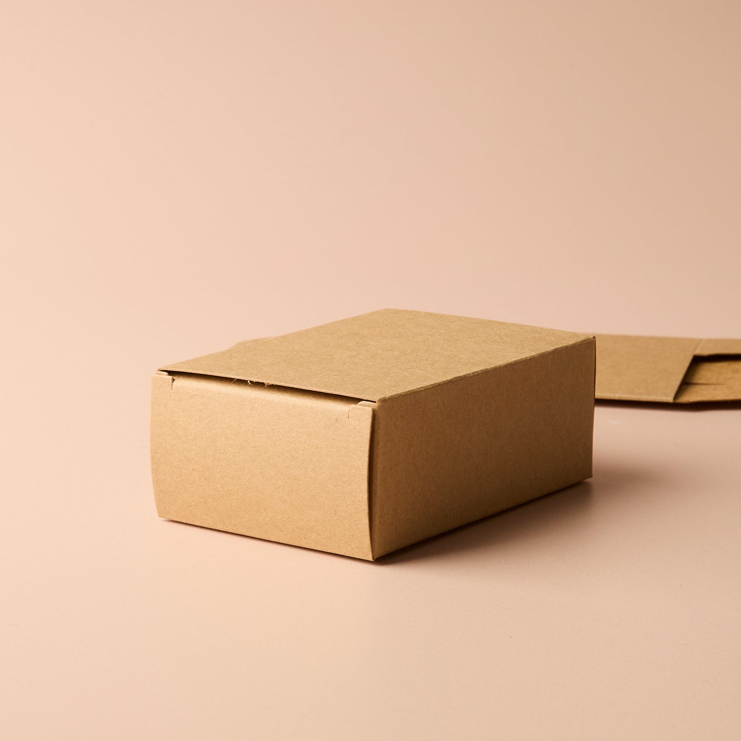 Kraft Flat-Pack Tealight Soap Gift Box