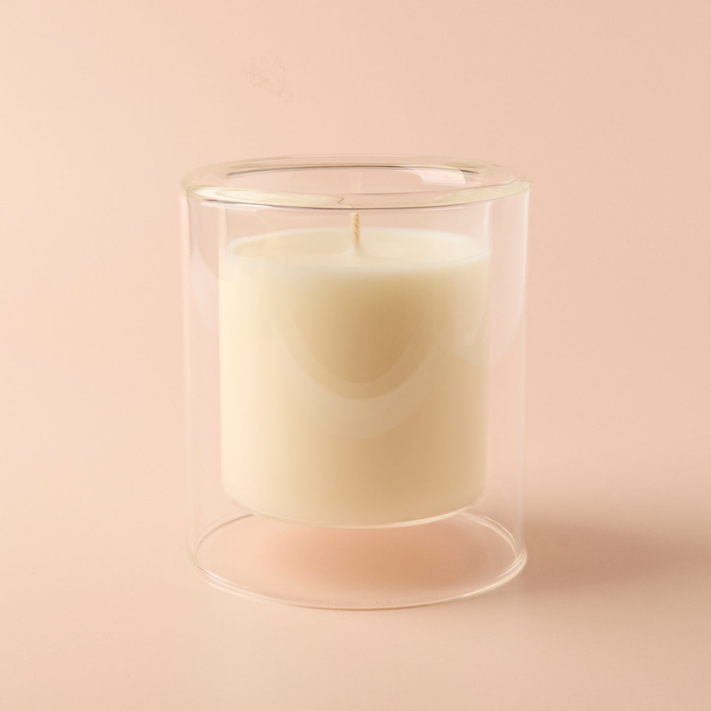 Solara 25cl Double Wall Candle Vessel - Clear