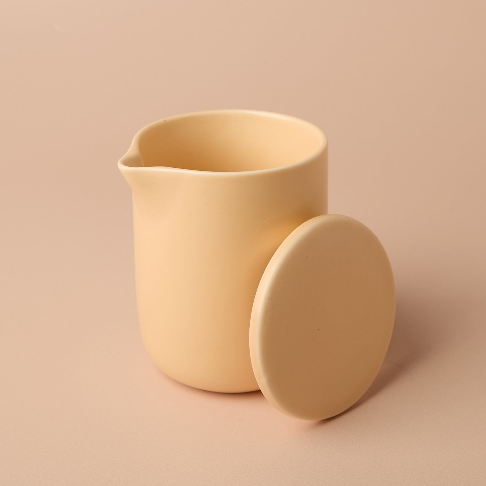Ceramic Massage Candle Vessel with Lid