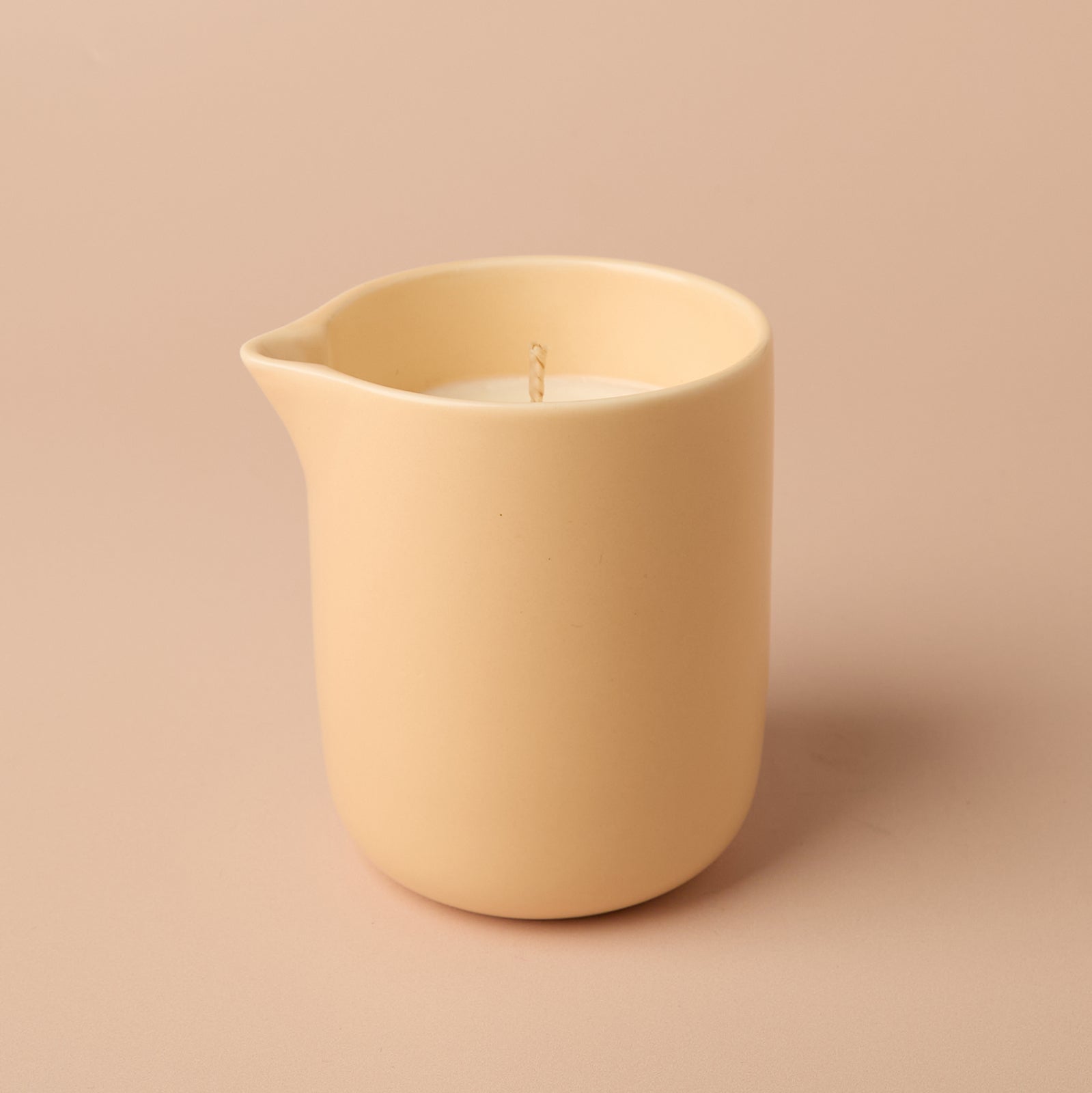 Ceramic Massage Candle Vessel with Lid