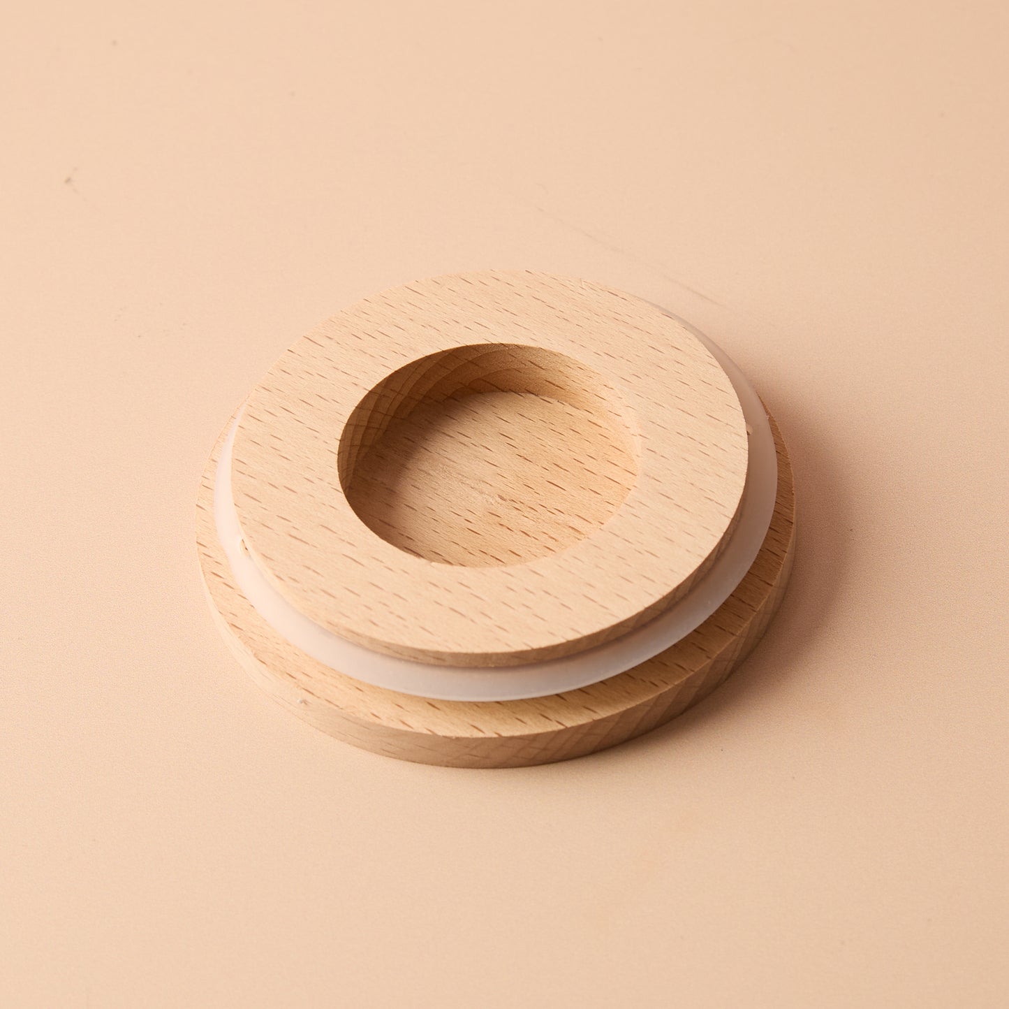Wooden Lid for 30cl Nova with Suction Closure