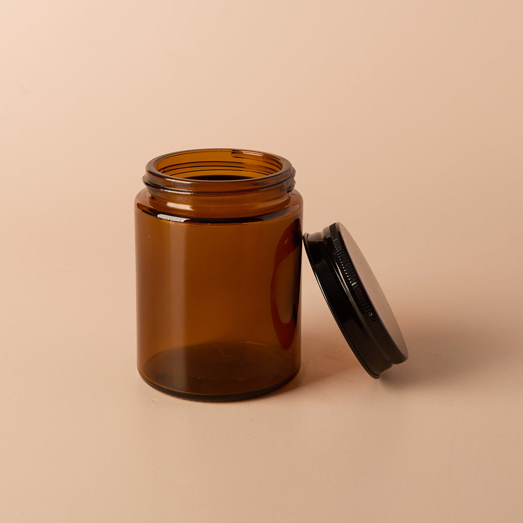 Celeste 150ml Amber Candle Jar with Lid