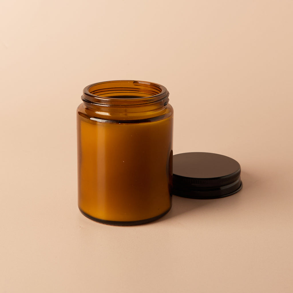 Celeste 150ml Amber Candle Jar with Lid